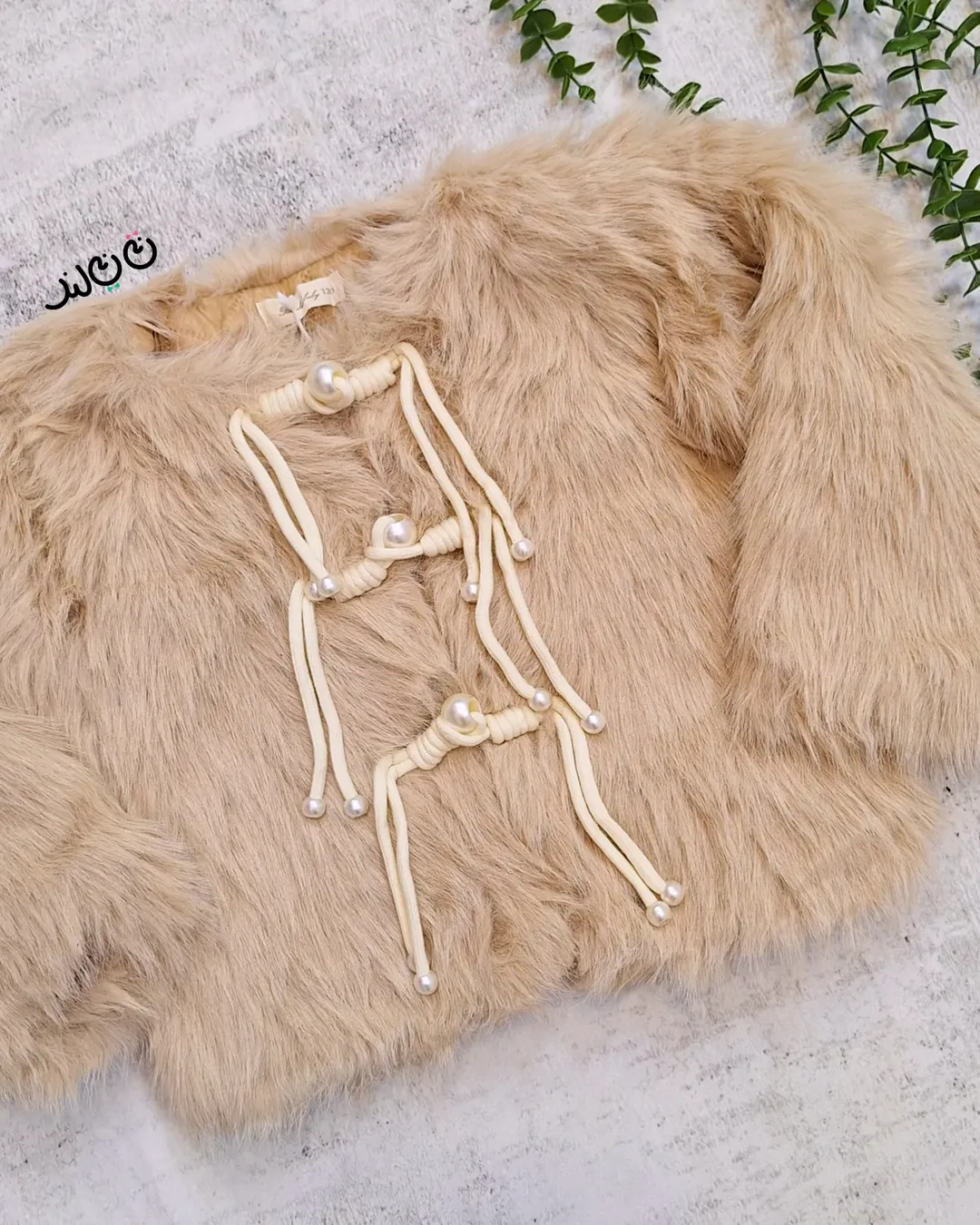 کت خز دخترانه سایز ۳تا ۶ سال