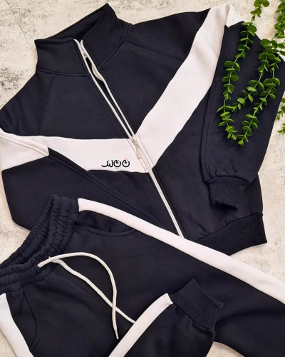 ست سویشرت و شلوار اسپورت بچگانه سایز ۵ تا ۱۲ سال